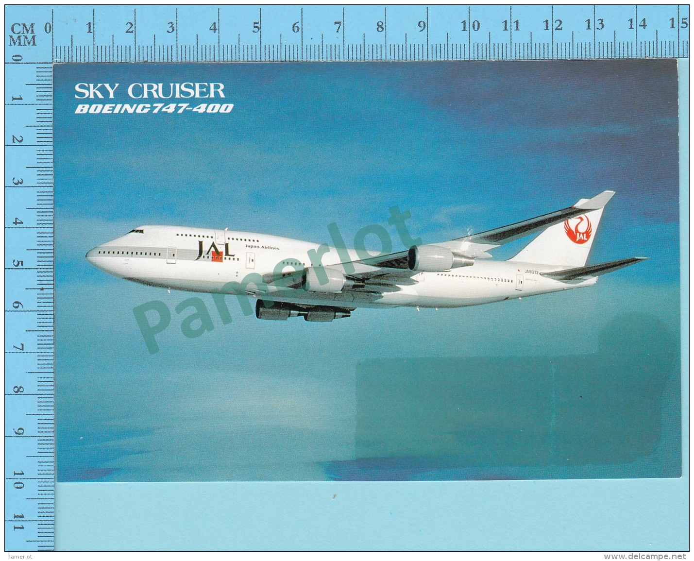 Japan - Japan Airlines - Sky Cruiser Boing-747 -400   - 2 Scans - 1946-....: Moderne