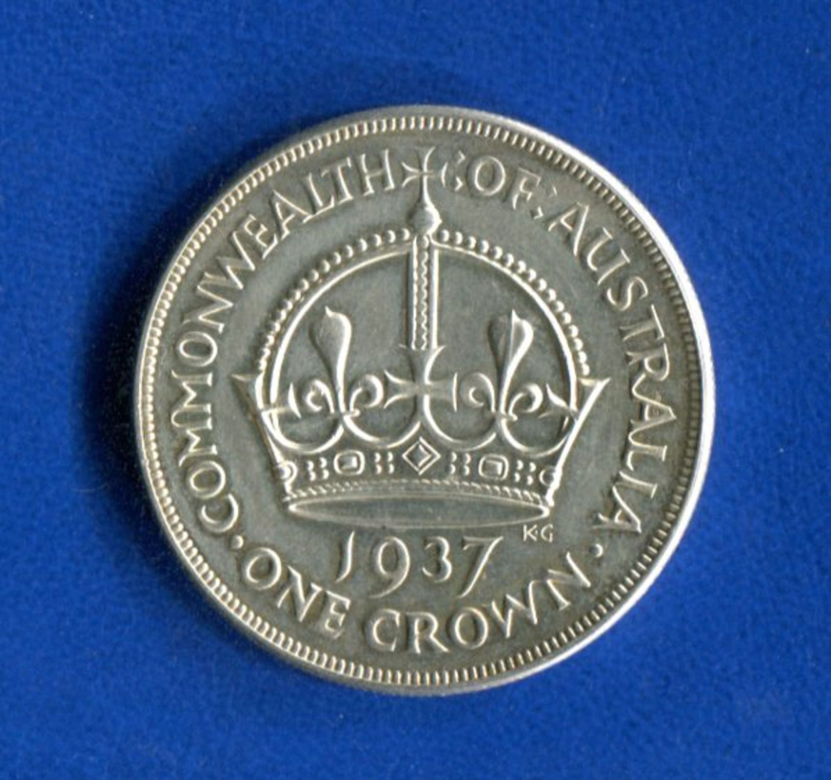 Australie  Pounds  1937  Crown  Ttb  Arg  28 Gr  200 - Crown