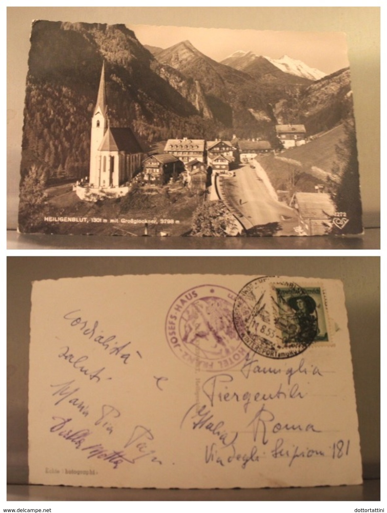 HEILIGENBLUT - VIEW - Mit Großglockner - 1953 - Heiligenblut