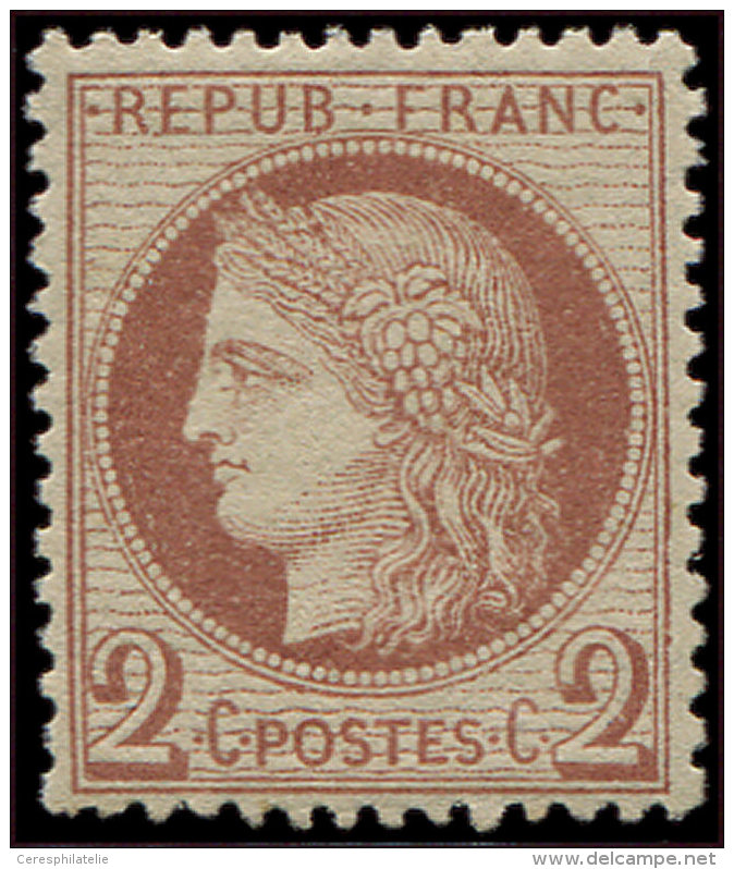 51    2c. Rouge-brun, Bon Centrage, TB - Other & Unclassified