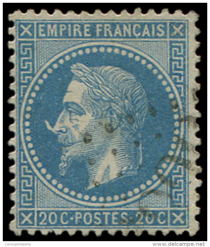 29Bb 20c. Bleu, T II, "A LA CORNE", Oblit&eacute;ration L&eacute;g&egrave;re, TB - Sonstige & Ohne Zuordnung