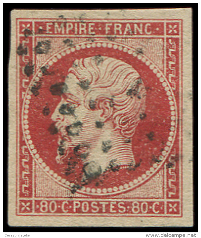 17B  80c. Rose, Tr&egrave;s Belles Marges, Obl., TB - Other & Unclassified