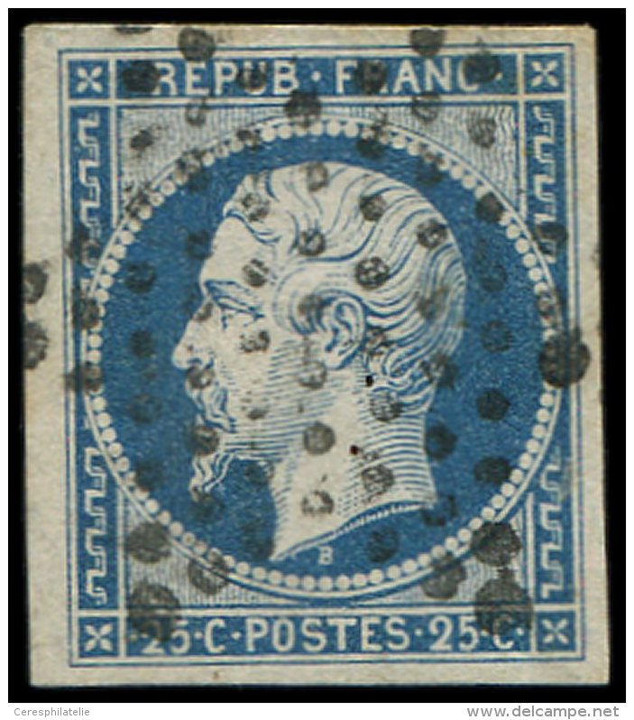 10   25c. Bleu, Obl. ETOILE, TTB - Sonstige & Ohne Zuordnung