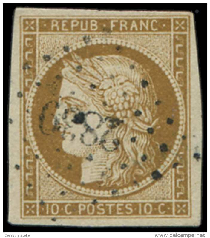 1a   10c. Bistre Brun, Oblit&eacute;r&eacute; PC 2839 De SAVENAY, TTB - Sonstige & Ohne Zuordnung