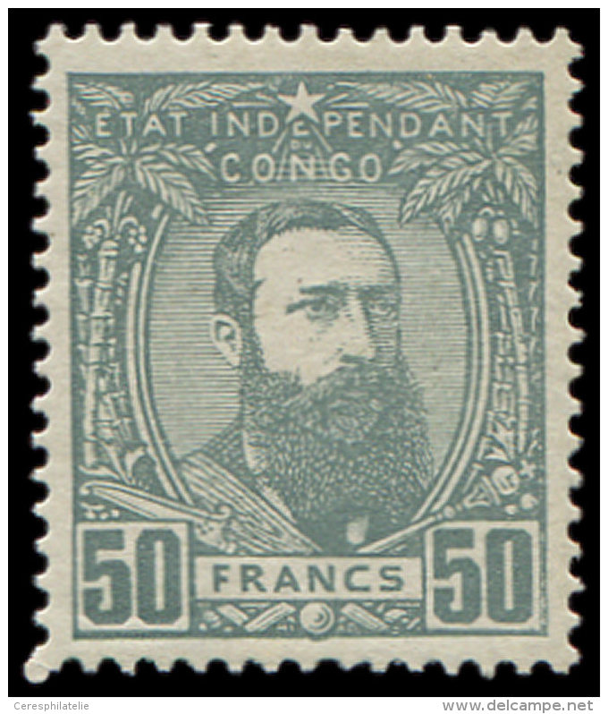CONGO BELGE 13B : 50f. Gris, TB - Other & Unclassified