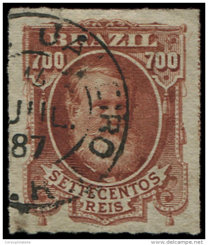 BRESIL 45 : 700r. Brun Rouge, Obl., TB. Br - Other & Unclassified