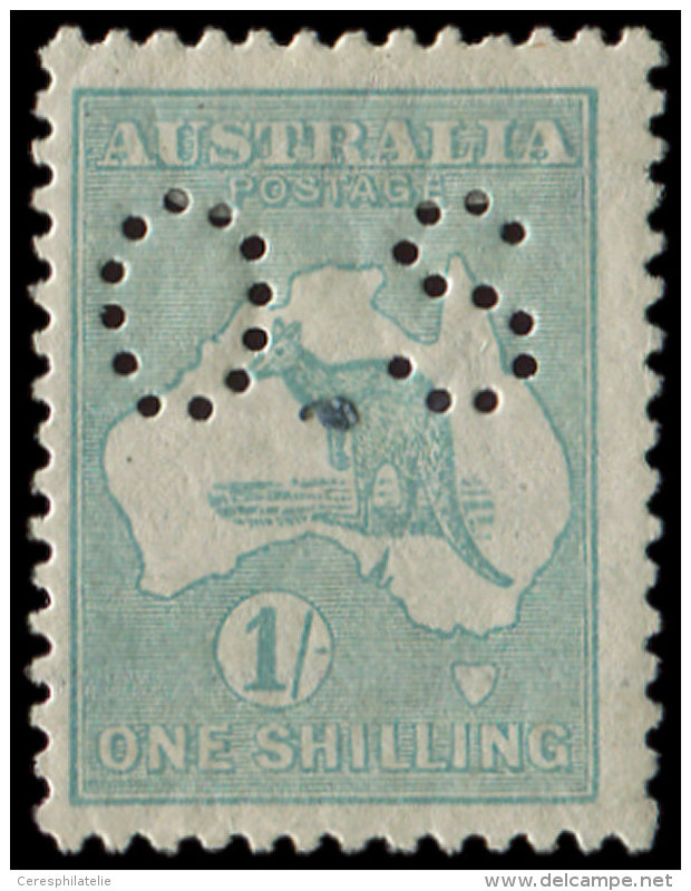 AUSTRALIE Service 10B : 1$. Vert, TB - Other & Unclassified