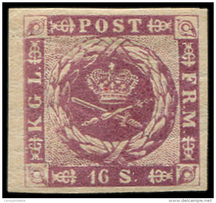 DANEMARK 6a : 16s. Lilas, TB - Other & Unclassified