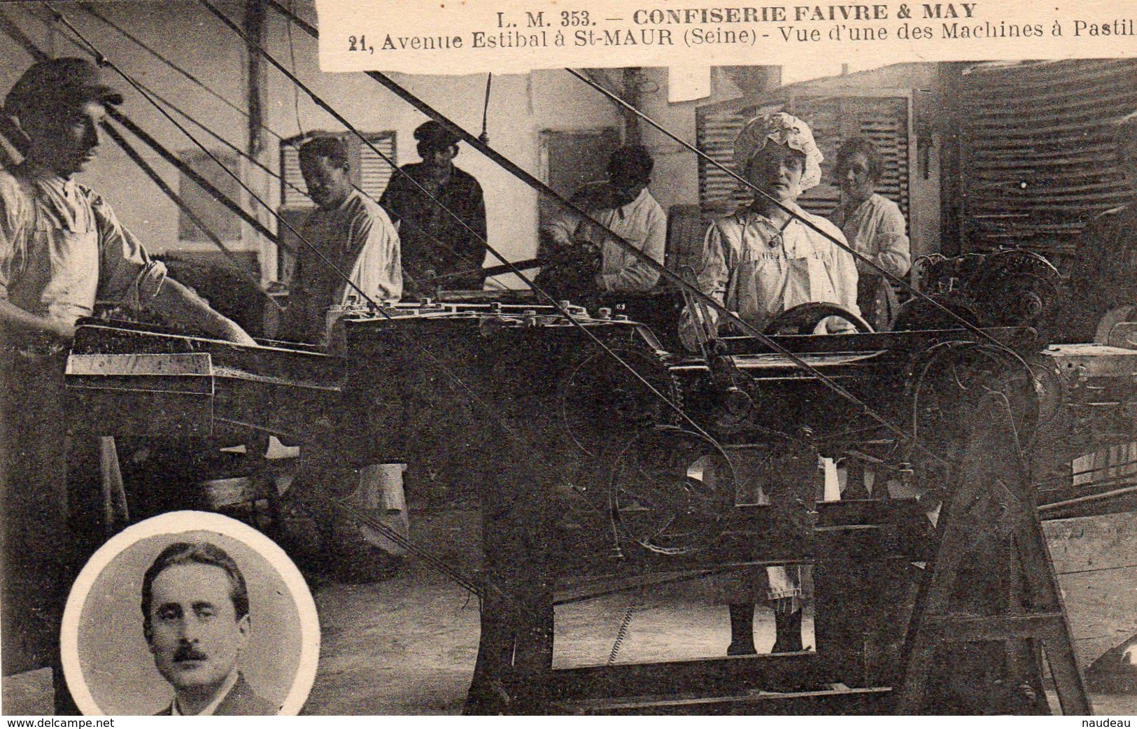 CONFISERIE FAIVRE & MAY St MAUR (Seine) Machine à Pastiller - Industrie