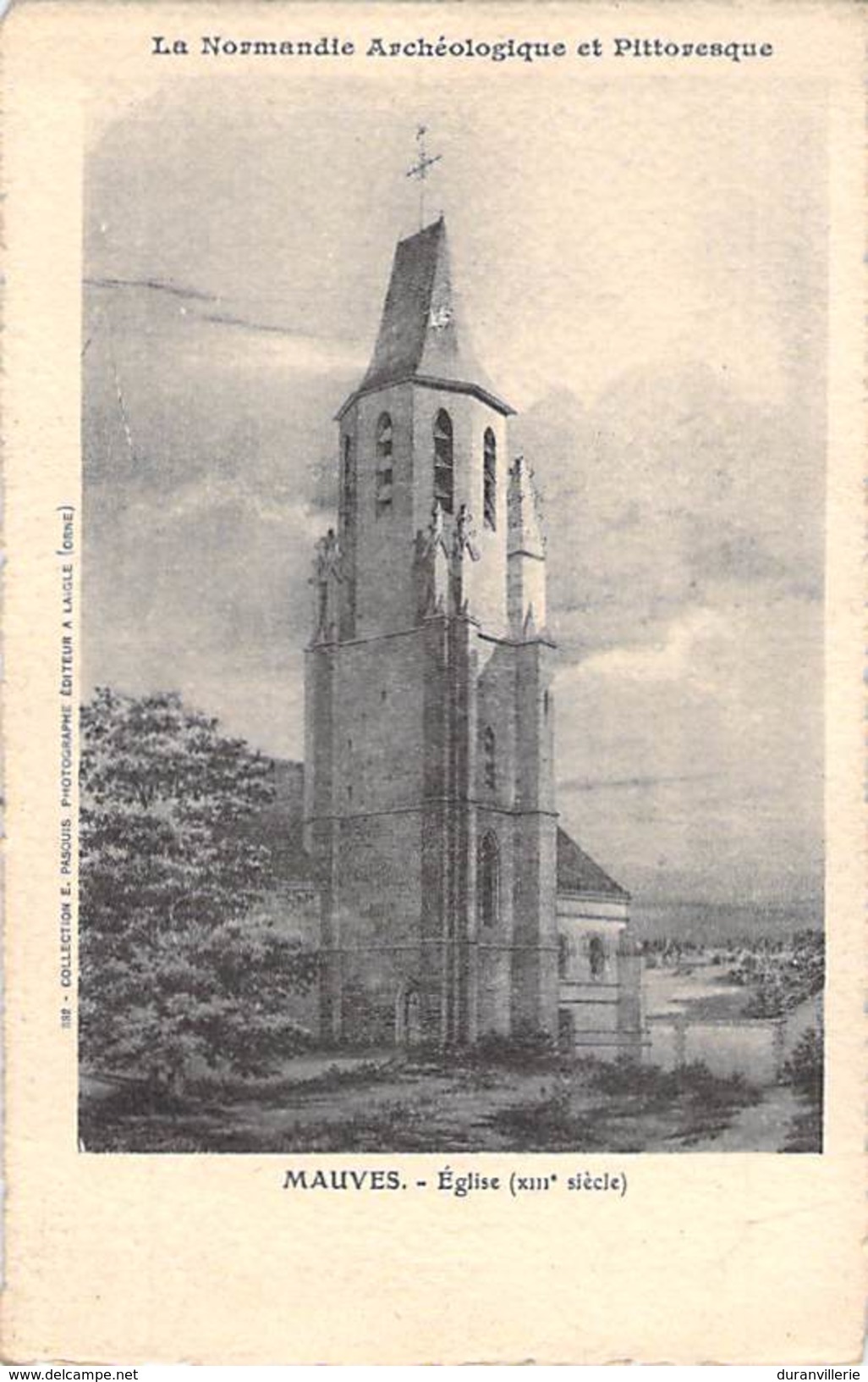 61 - MAUVES-sur-HUISNE - Église ( XIIIe Siècle) E.Pasquis - Other & Unclassified