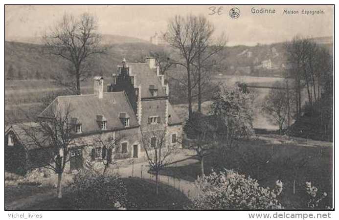 Godinne - Maison Espagnole - Circulé En 1923 - TBE - Yvoir