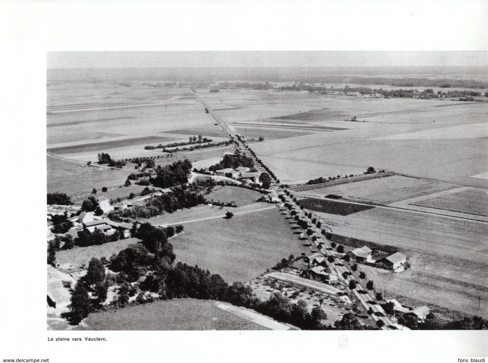 1958 - Héliogravure - Vauclerc (Marne) - La Plaine Aux Environs - FRANCO DE PORT - Zonder Classificatie
