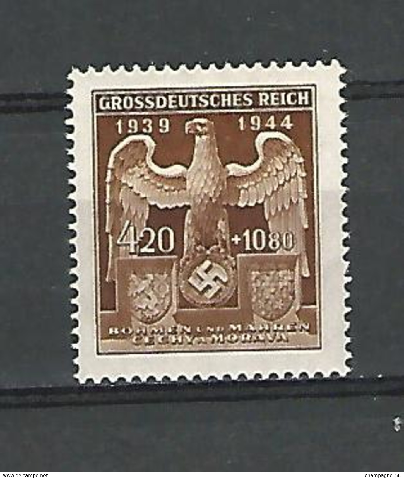 1944 N° 113  GROSSDEUTSCHES REICH NEUF * GOMME DOS CHARNIÈRE - Ungebraucht