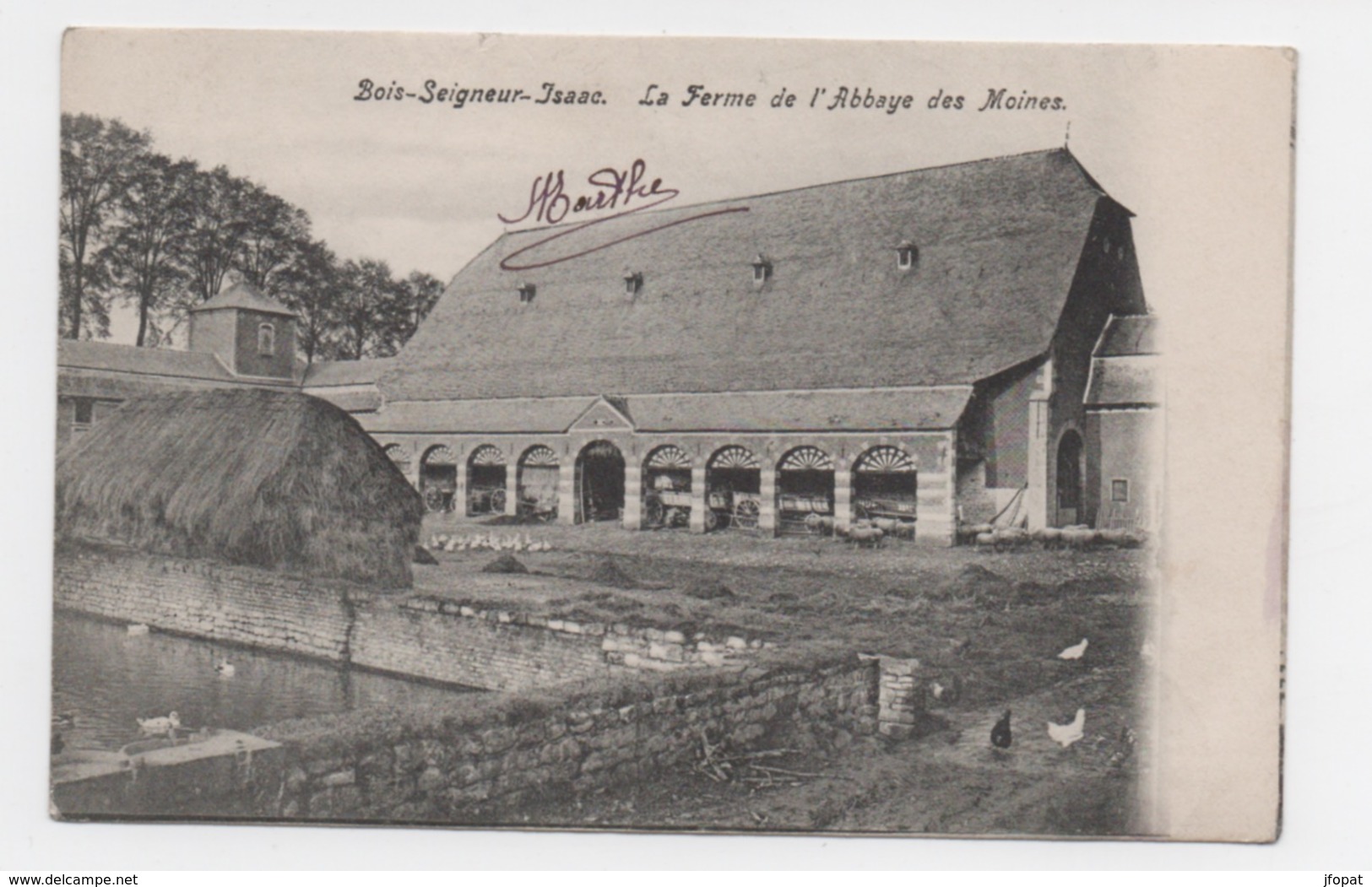 BELGIQUE - BOIS SEIGNEUR ISAAC Ferme De L' Abbaye Des Moines, Pionnière - Autres & Non Classés