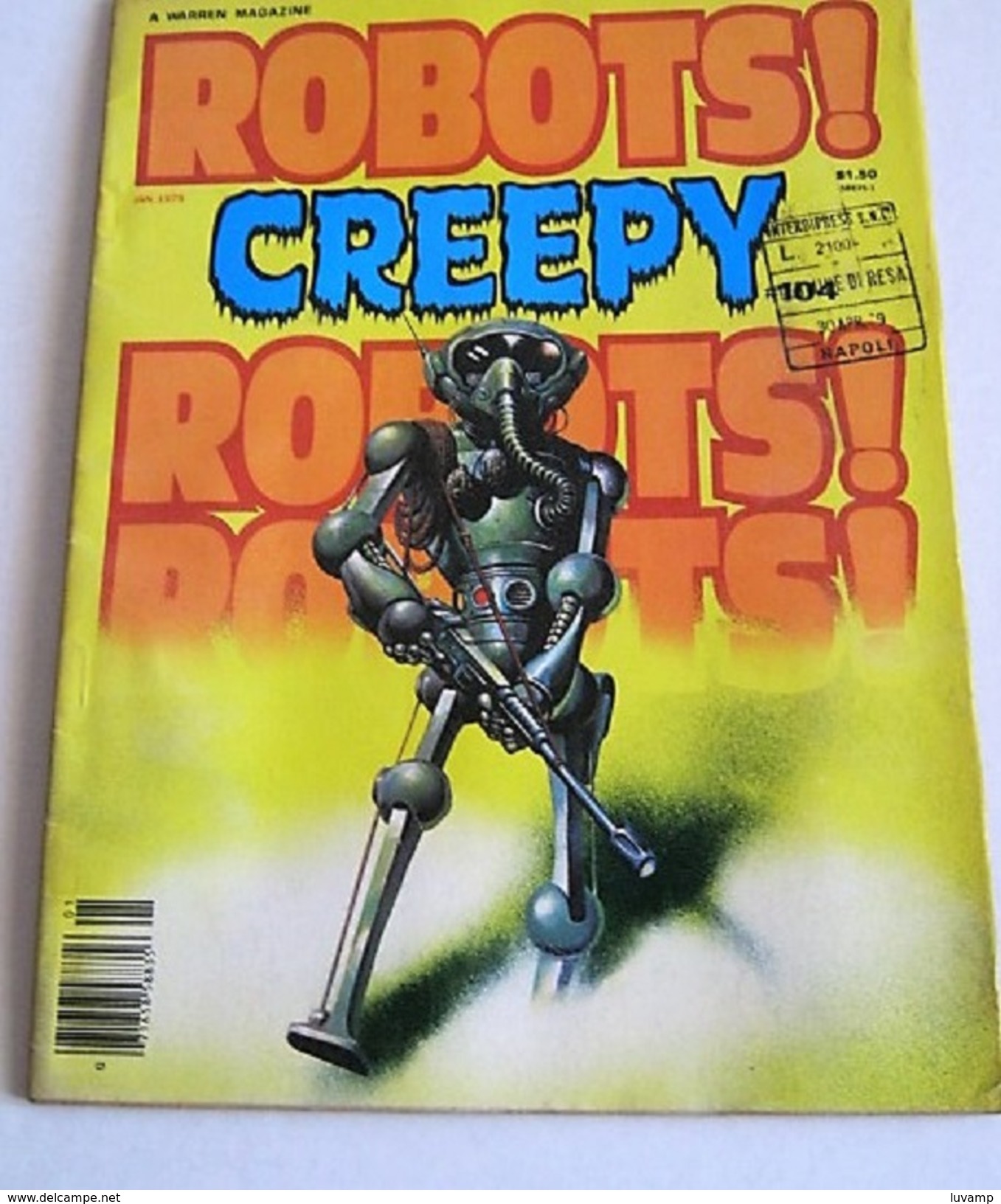 ROBOTS CREEPY -  FEBBRAIO 1979 (40117) - Altri & Non Classificati