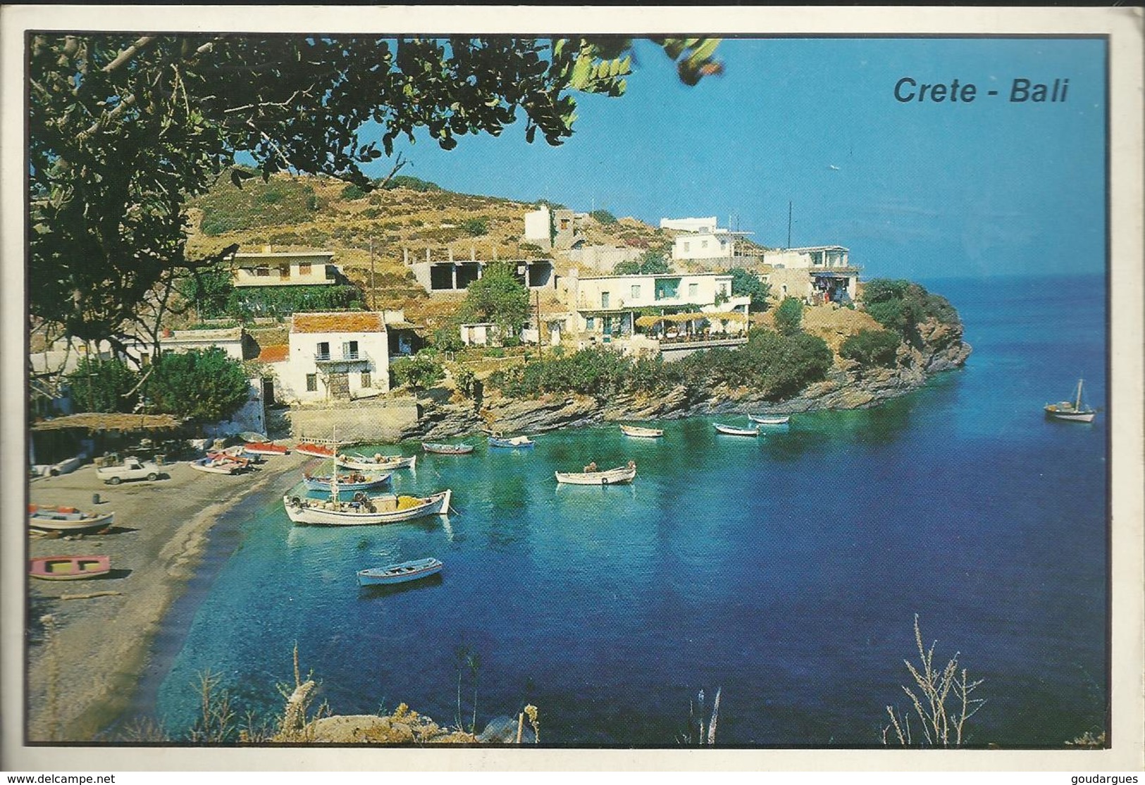 Crète - Bali - Carte 17 X 11,5 - Destination France, Timbre 1983 - Griekenland