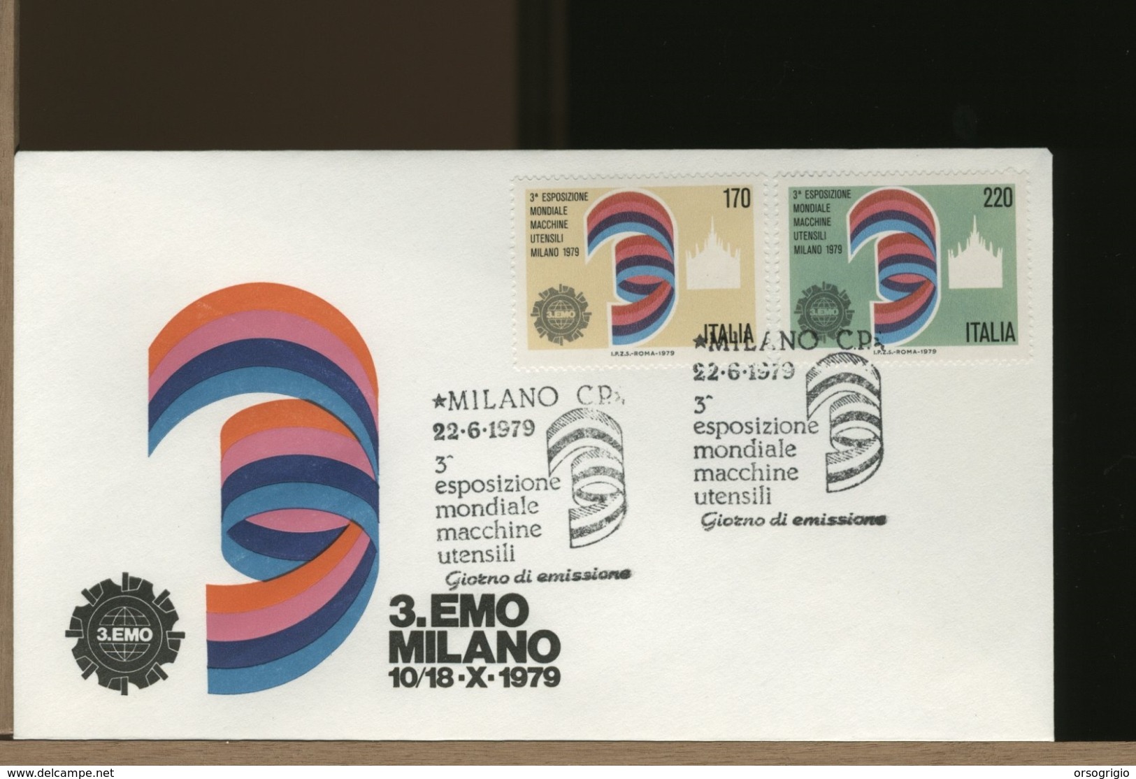 ITALIA - FDC - Esposizione Mondiale MACCHINE UTENSILI  1979 - FDC