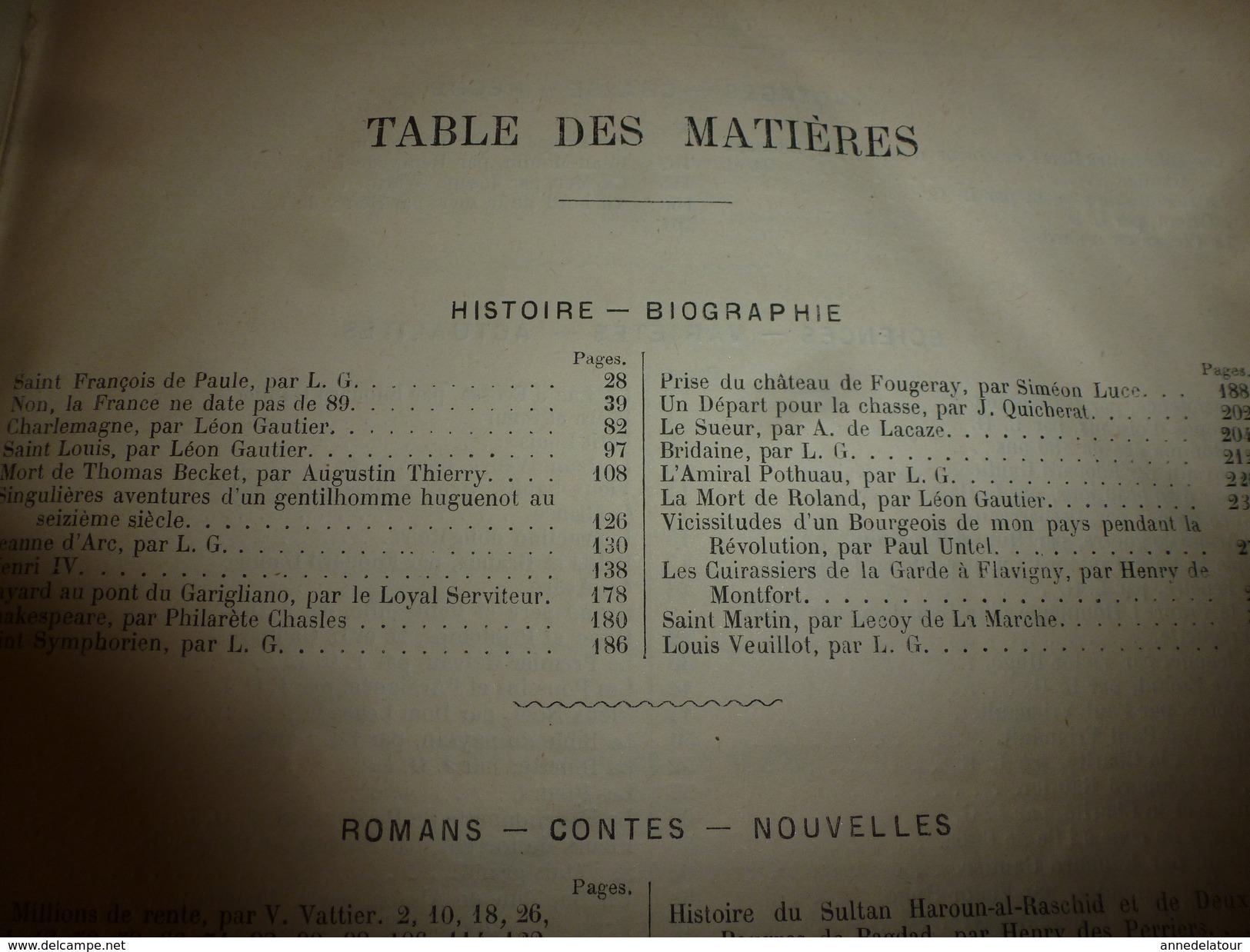 Rare 1882-83 L'ILLUSTRATION POUR TOUS :Récolte à Roscof;Alsace;Sorcellerie;Fait à Liebenstein;Hachiche;ETC, Gravures+++ - Magazines - Before 1900