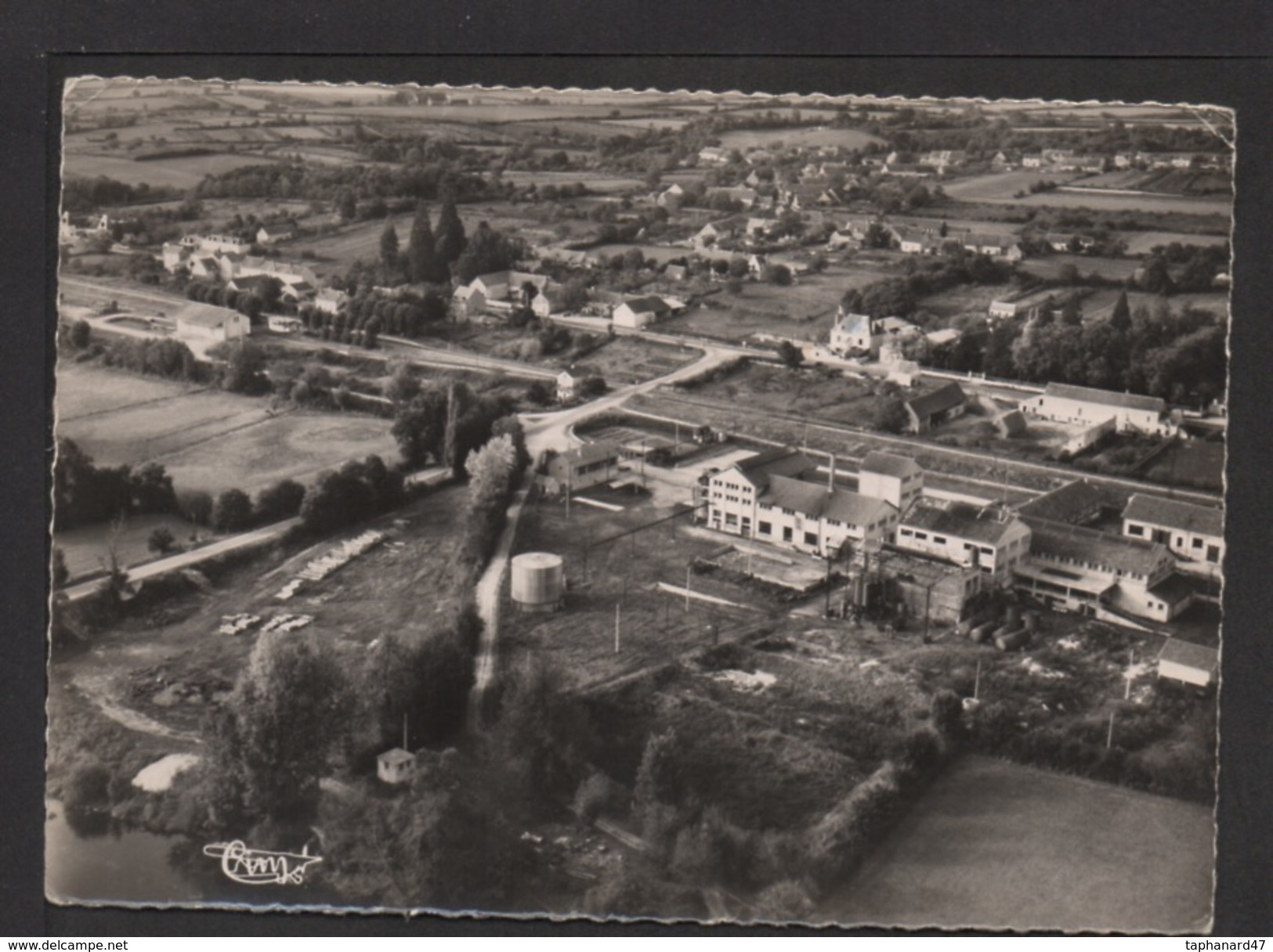 CPSM Gf. Dép.36. SCOURY . Vue énérale Aerienne . - Other & Unclassified