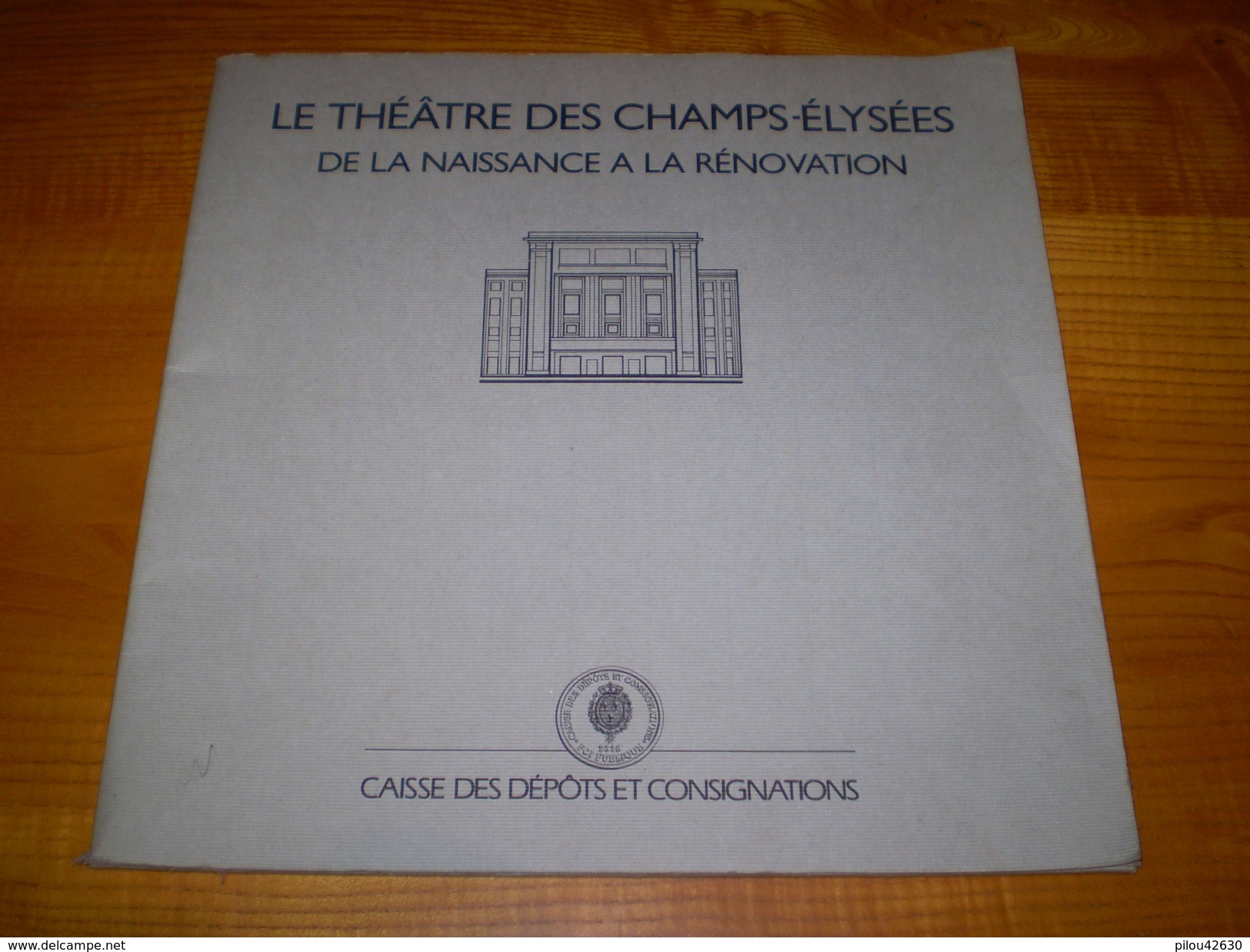 Coffret De 17 Photos De Carol Marc Lavrillier, Théâtre Des Champs Elysées, De La Naissance à La Rénovation.10 P.de Texte - Albumes & Colecciones