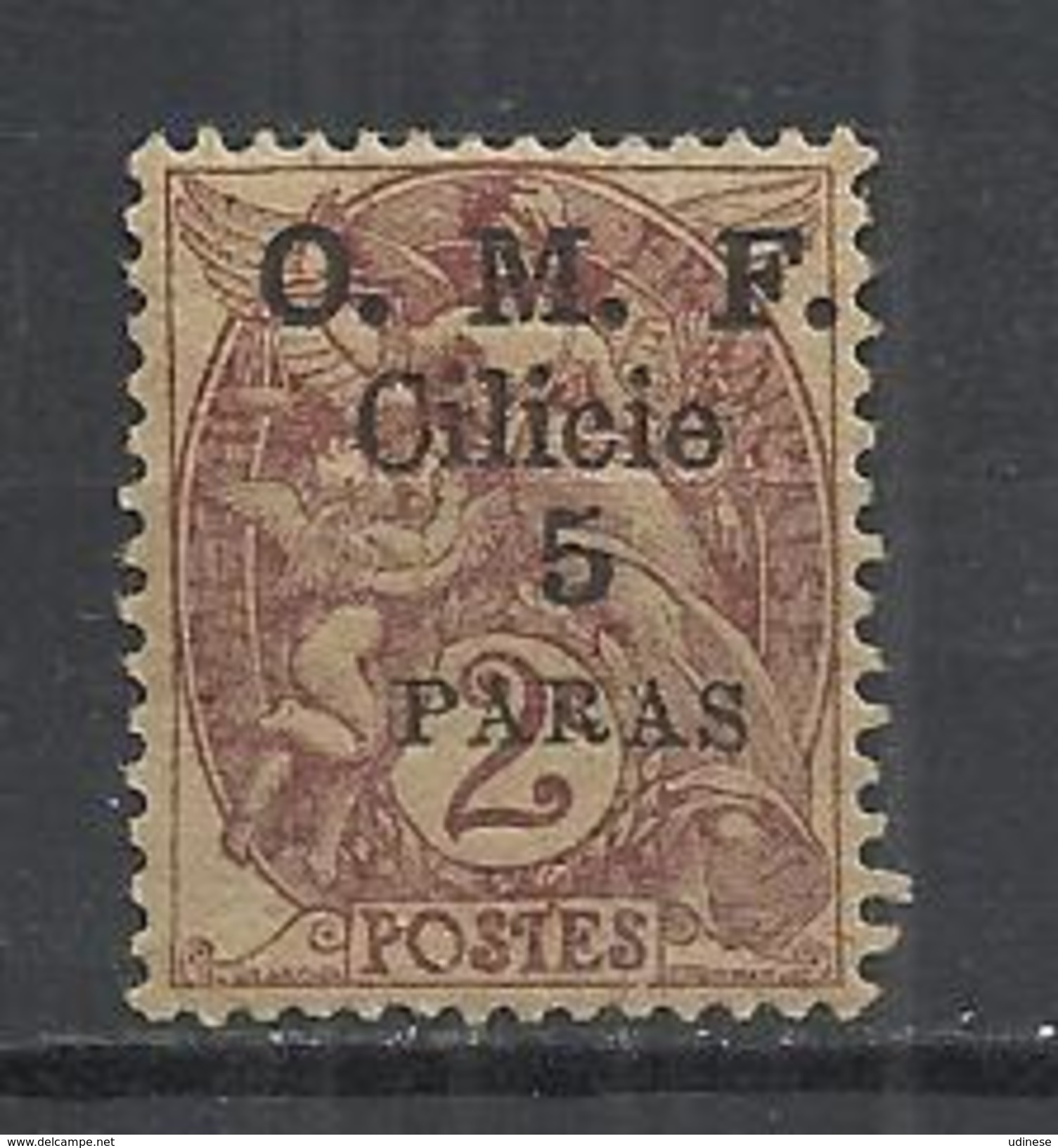 CILICIE FRENCH OCCUPATION 1920 - OVERPRINTED 5 ON 2 - MNH MINT NEUF NUEVO - Ungebraucht