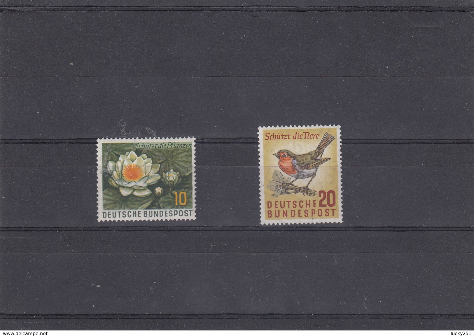 Allemagne Fédérale - Neufs** Faune Et Flore Diverses, Année 1957, Y.T. 146/147 - Ungebraucht