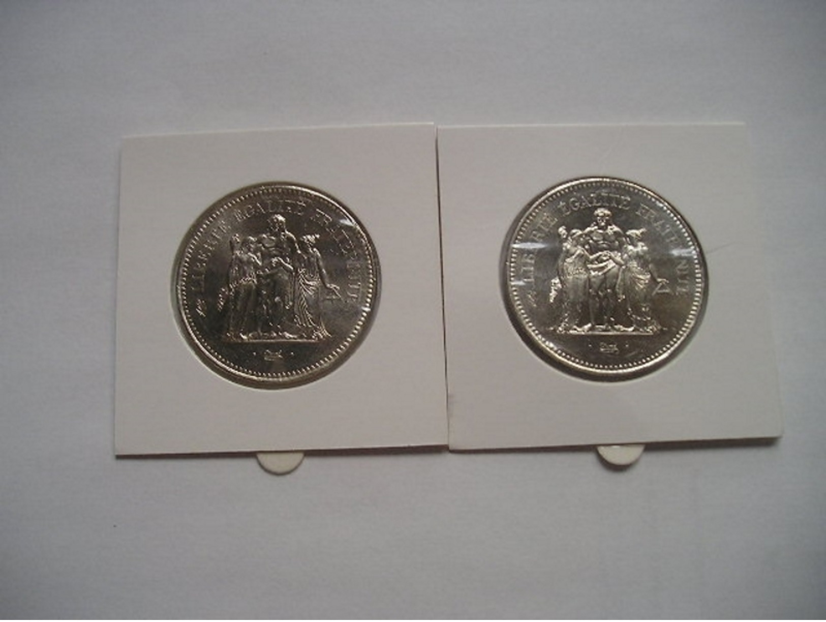 50 Francs Hercule 1976 & 1977 Superbe état - Autres & Non Classés