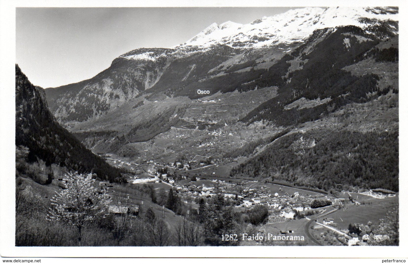 Svizzera - Faido - Panorama - Faido