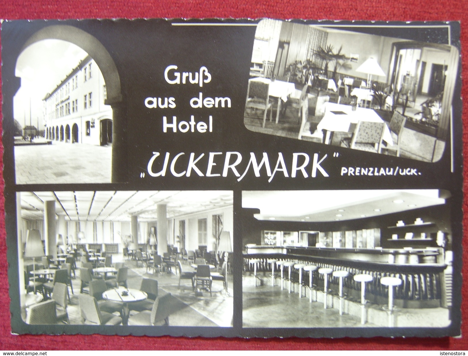 GERMANY / PRENZLAU - HOTEL " UCKERMARK" / RESTAURANT / 1960-70 - Prenzlau