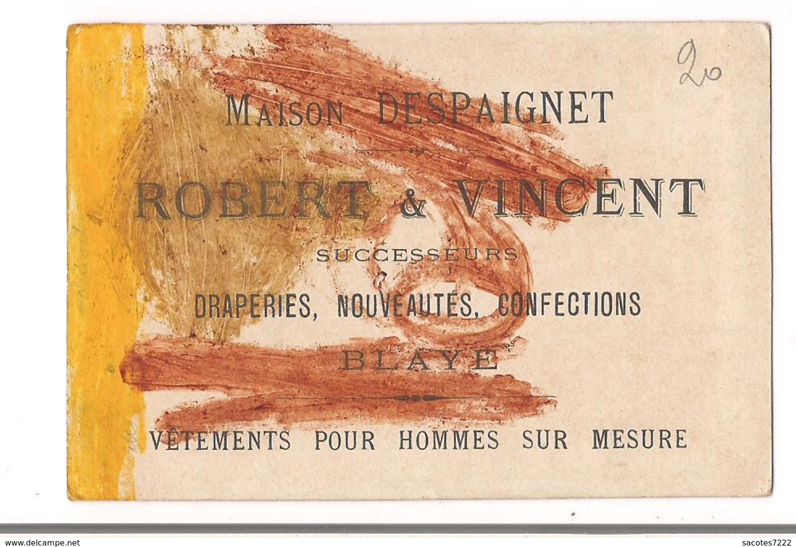 CHROMO OENFANT  ET CONFISERIES - Bertrand Et Raton - Maison DESPAIGNET  ROBERT ET VINCENT -  BLAYE - - Autres & Non Classés