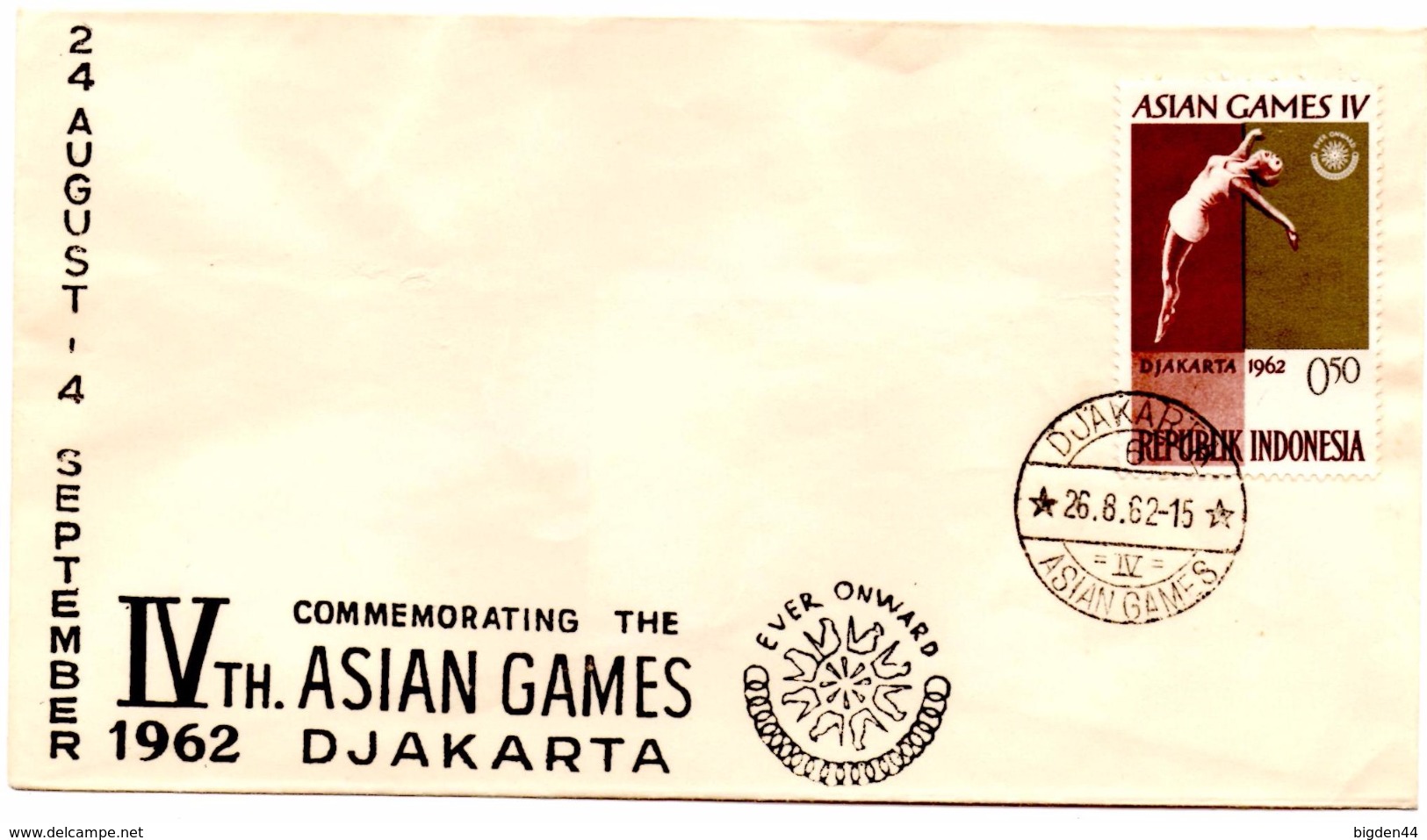 IV Asian Games_Indonesia_Djakarta_(26.08.1962) - Kunst- Und Turmspringen