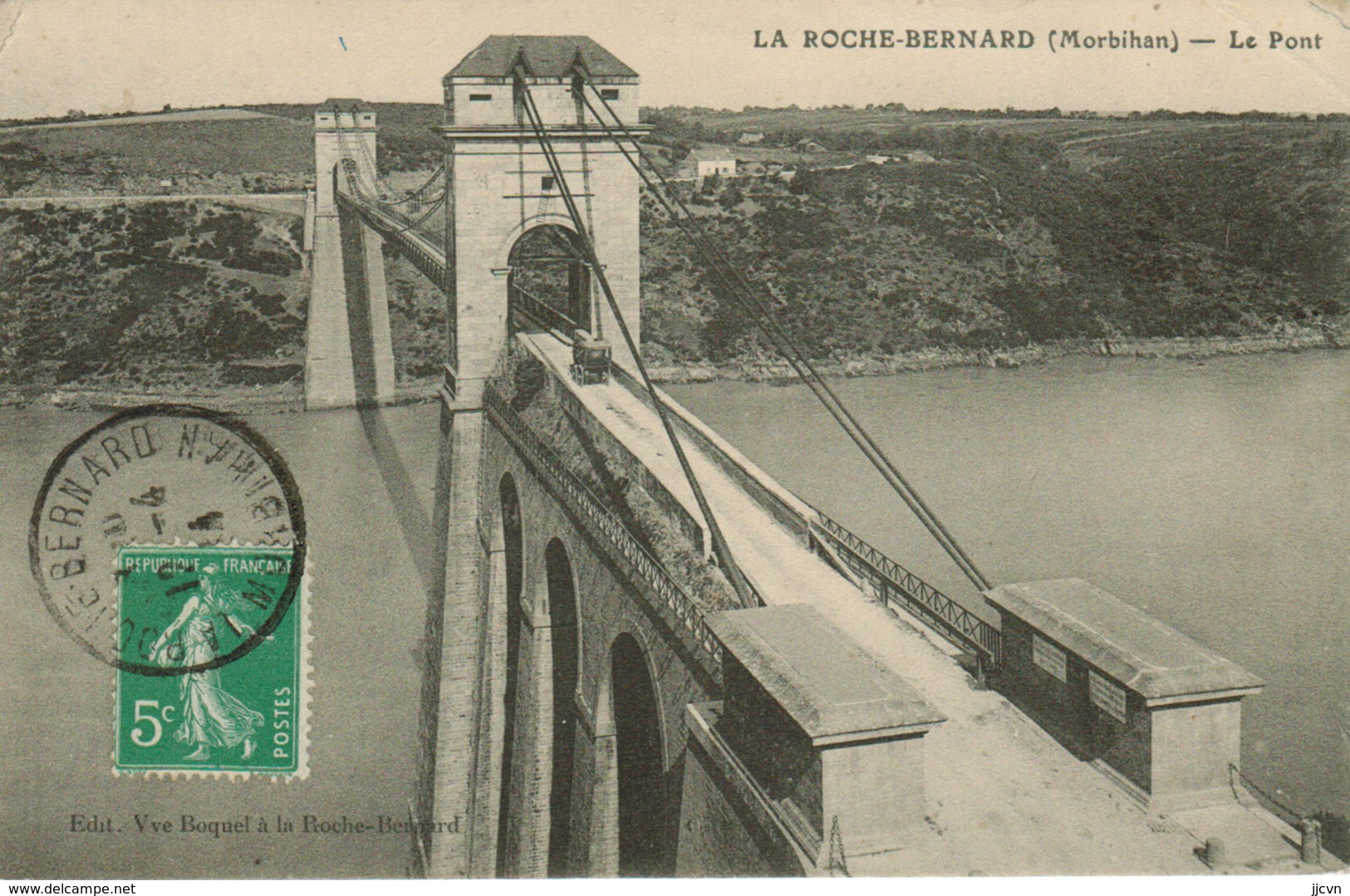 La Roche Bernard - Le Pont (cliché Pas Courant) - La Roche-Bernard