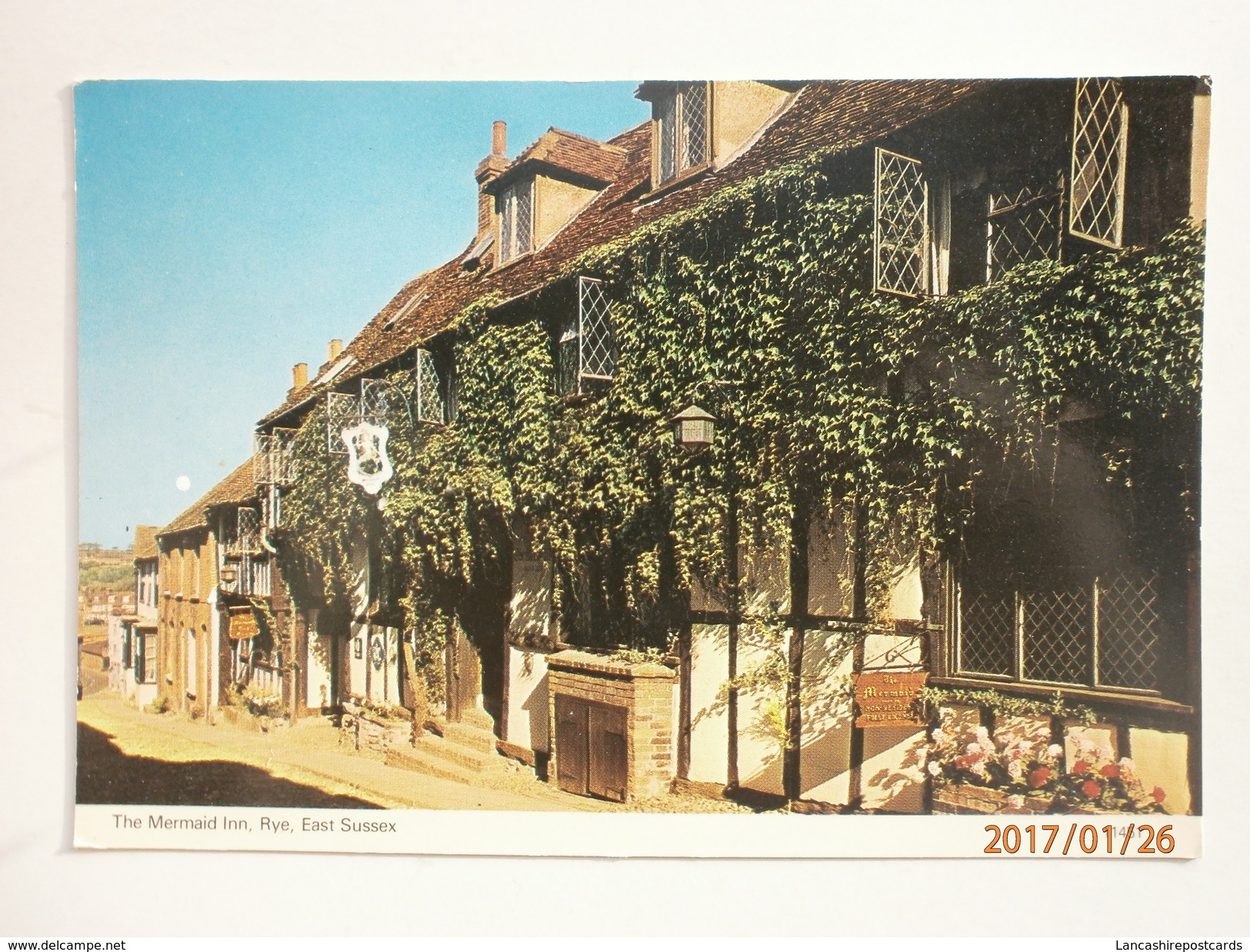 Postcard The Mermaid Inn Rye East Sussex My Ref B284 - Rye