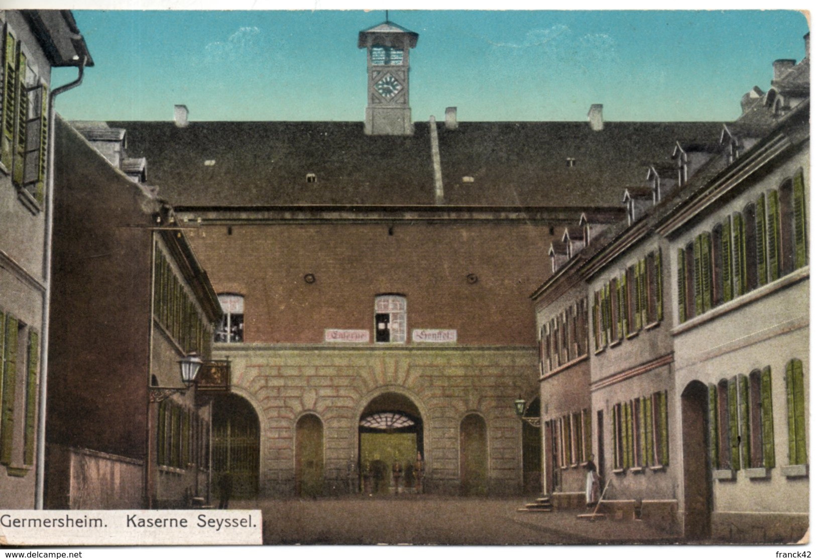 Allemagne. Germersheim. Kaserne Seyssel - Germersheim