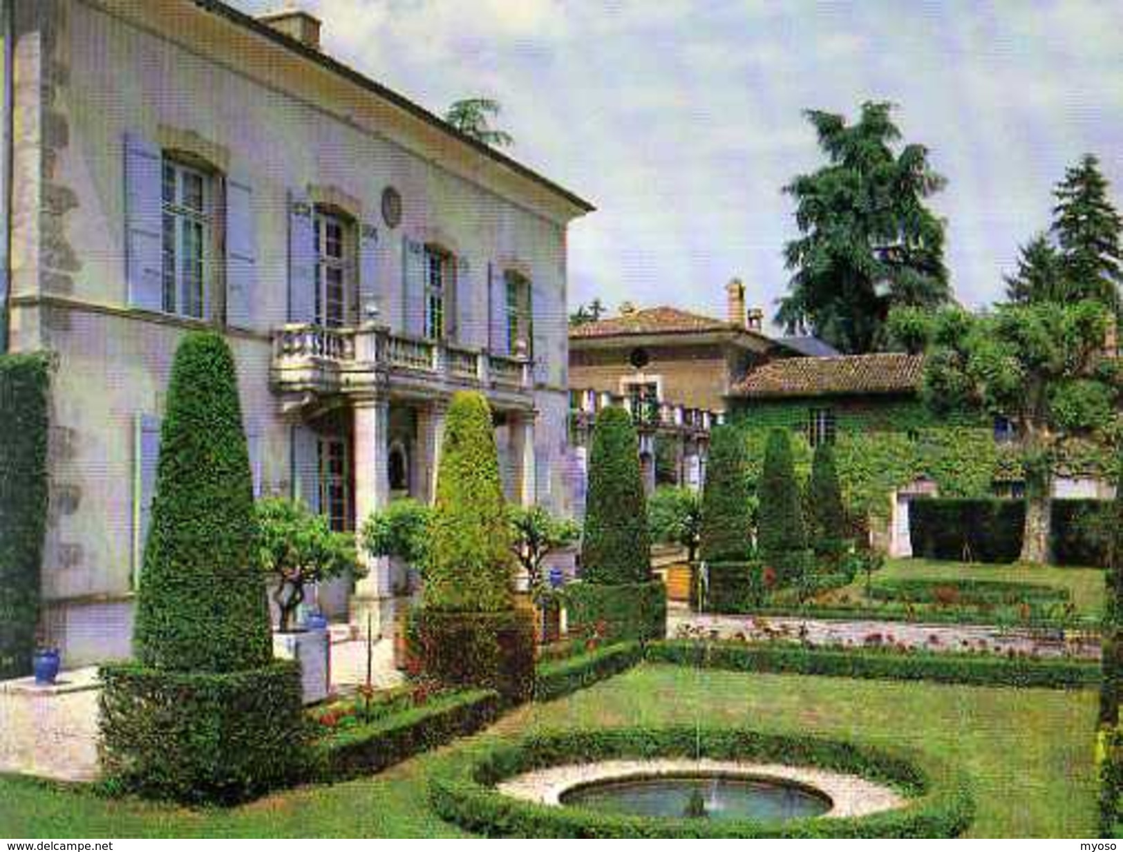 38 LA TRONCHE Facade Sud De La Villa Hebert Fondation Hebert D'Uckermann - La Tronche