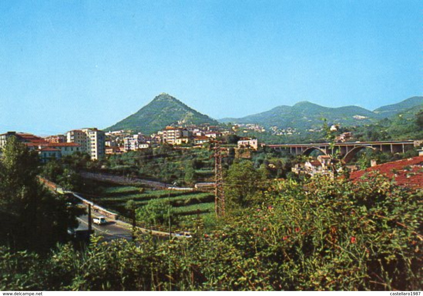 CAVA DEI TIRRENI (Salerno) - Panorama E Monte Castello - Cava De' Tirreni