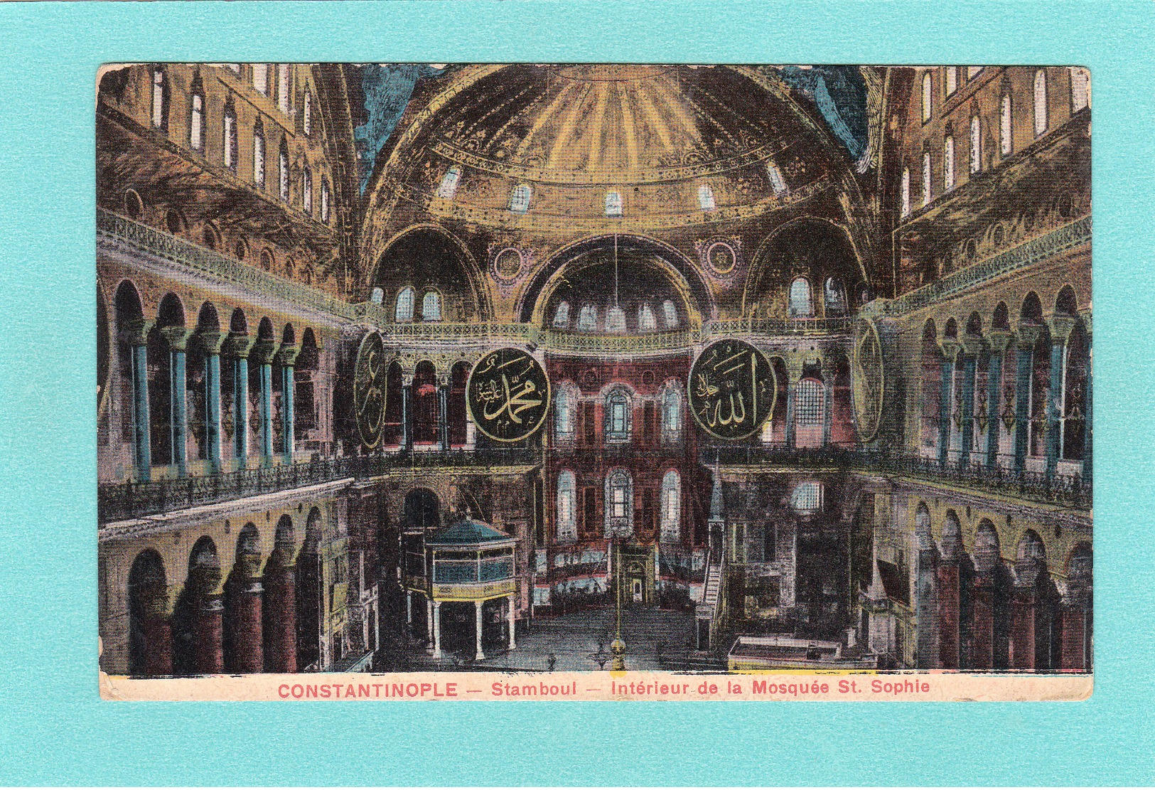 Old/Antique? Postcard Of Mosquee St.Sophie,Constantinople, Istanbul, Turkey.,Q45. - Türkei