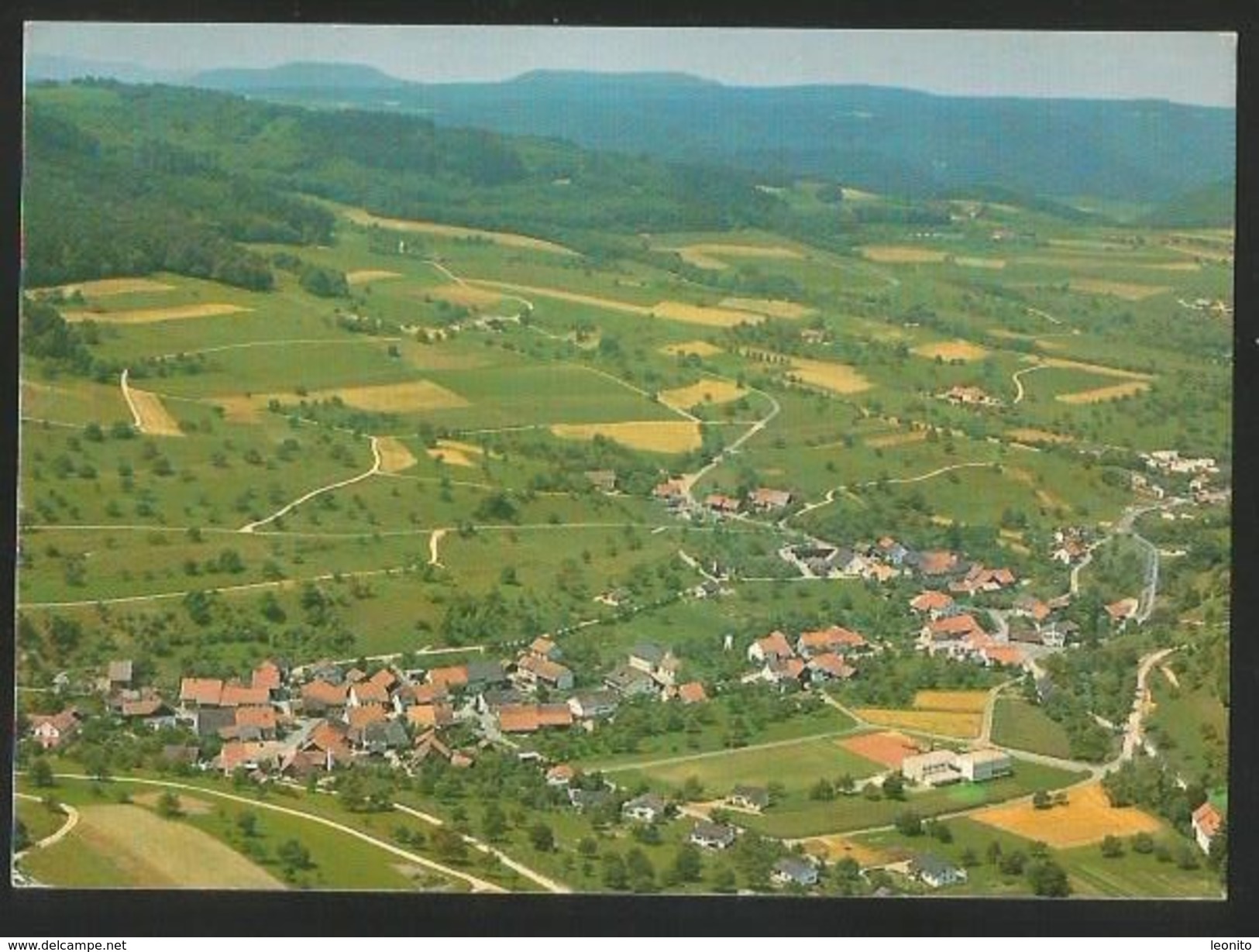 OBERHOF AG Fricktal Laufenburg Flugaufnahme 1989 - Laufenburg 