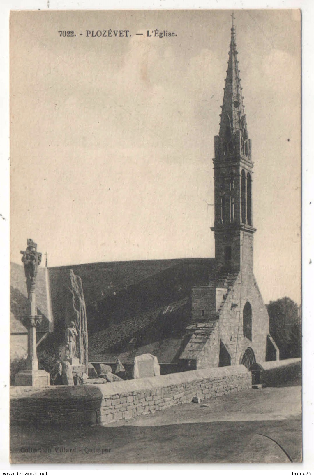 29 - PLOZEVET - L'Eglise - Villard 7022 - Plozevet