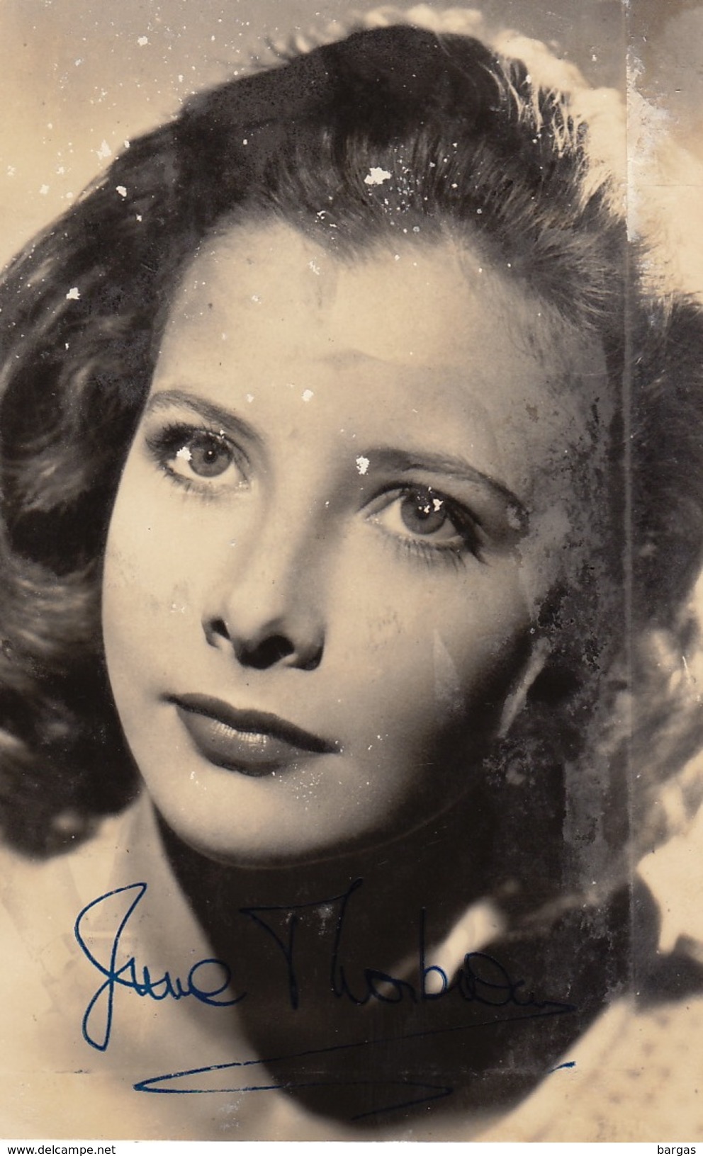 Autographe De Jeanne Moreau - Autres & Non Classés