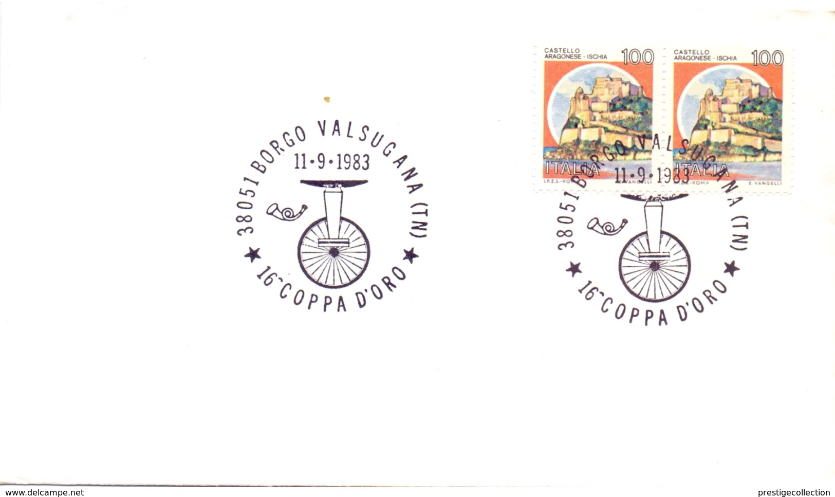 VALSUGANA ITALY 16° COPPA D'ORO   1983 GEN170051) - Ciclismo