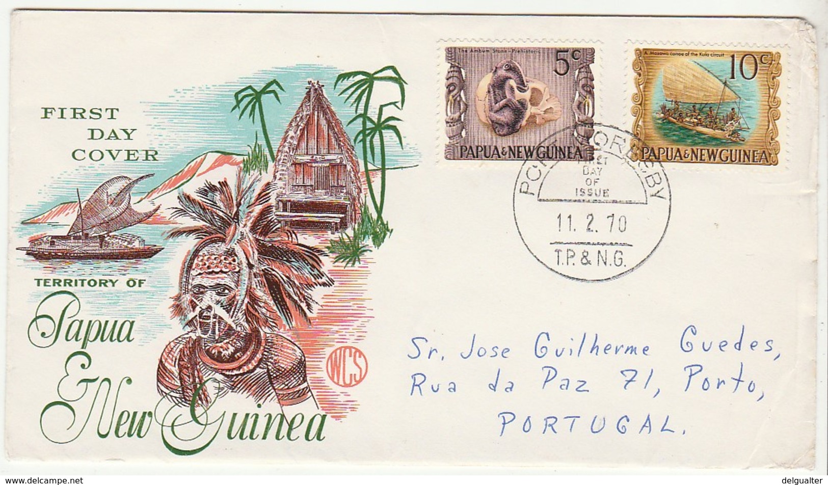 Cover FDC * Papua New Guinea * 1970 - Papouasie-Nouvelle-Guinée