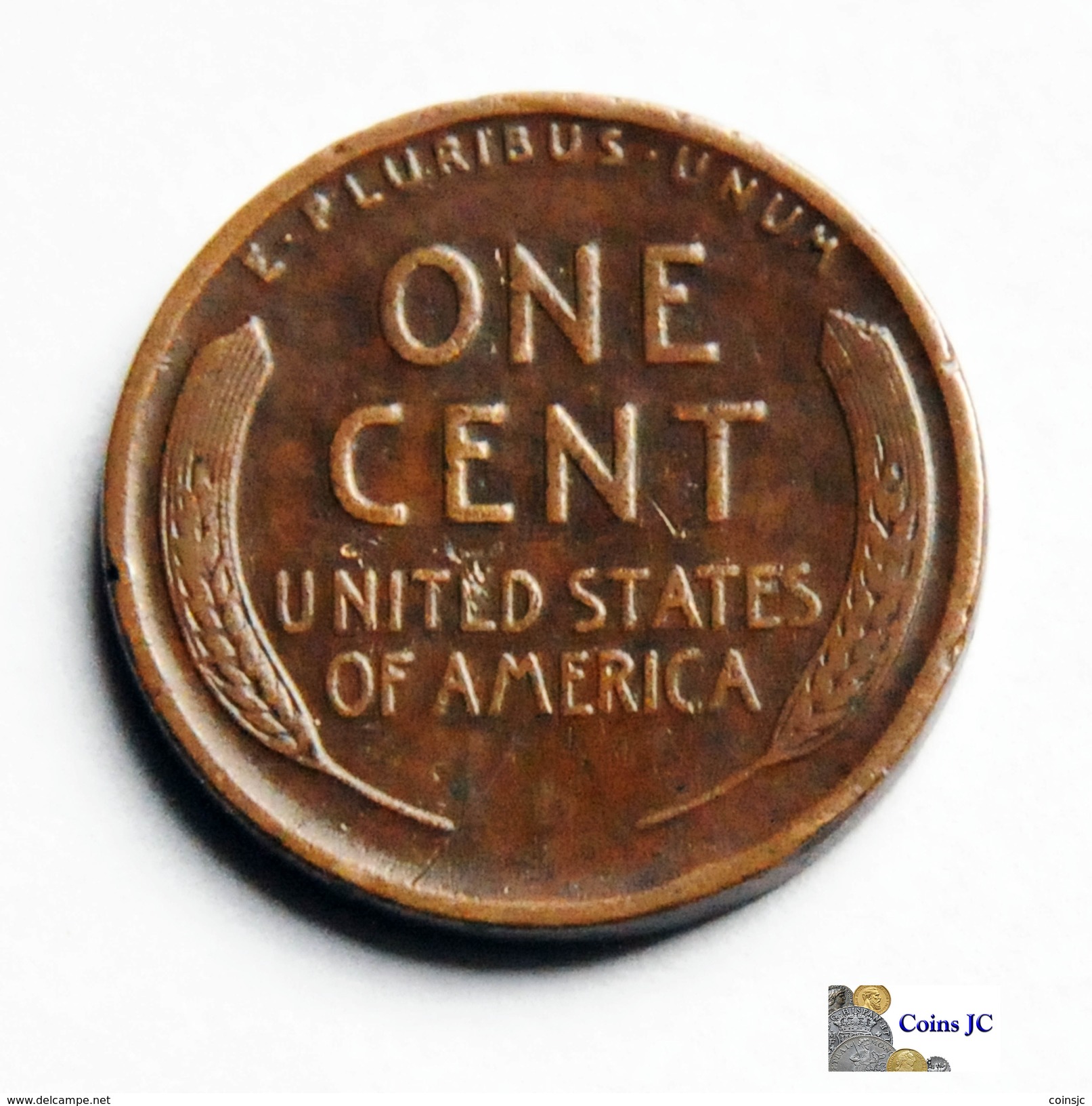US - 1 Cent - Lincoln - 1923 - 1909-1958: Lincoln, Wheat Ears Reverse