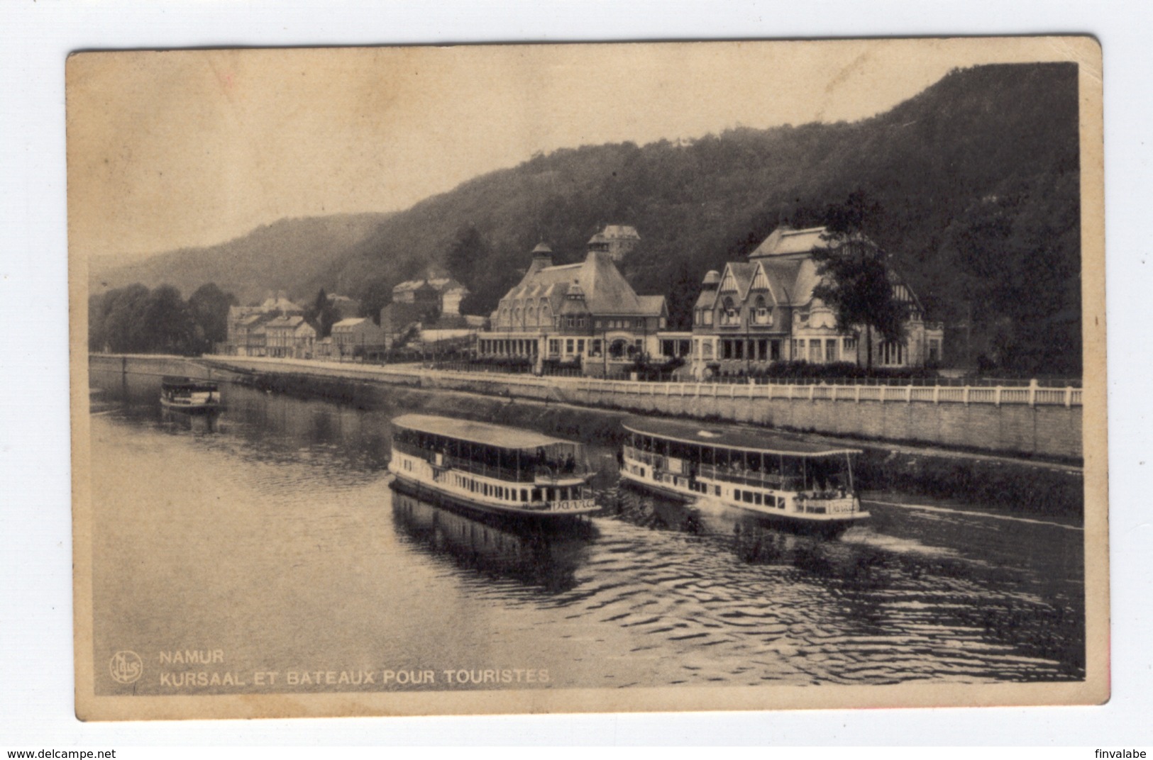 NAMUR KURSAAL ET BATEAUX POUR TOURISTES - Namur