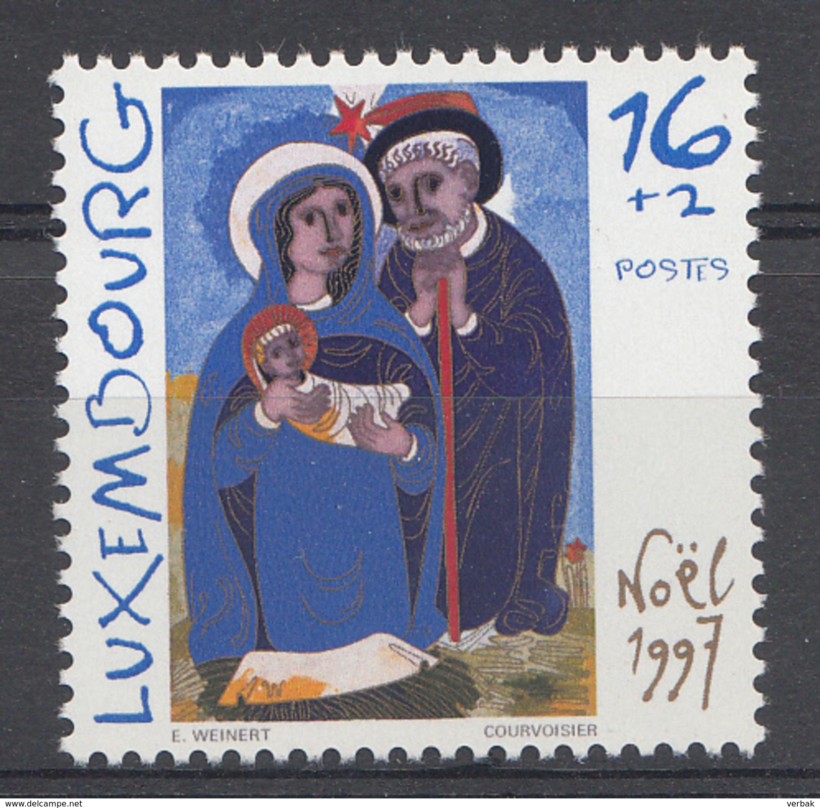 Luxembourg 1997 Mi.Nr: 1435 Weihnachten  NEUF Sans CHARNIERE / MNH / POSTFRIS - Ongebruikt