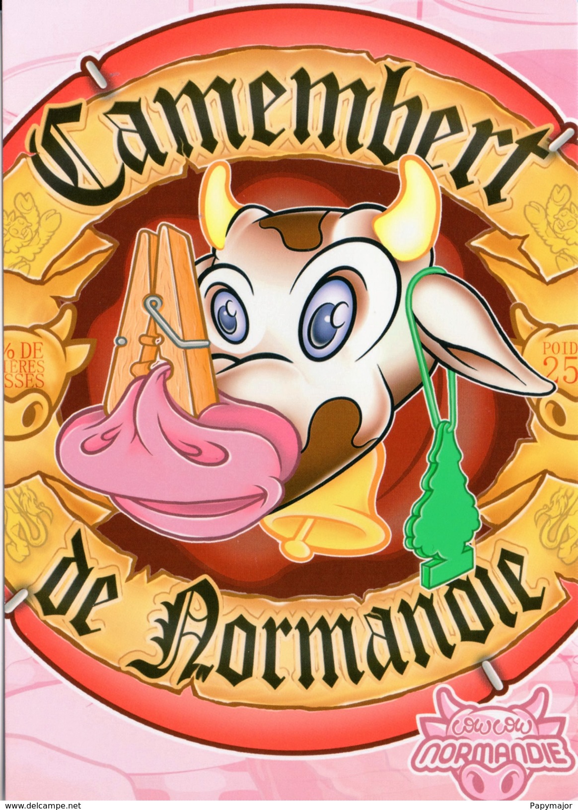 Magnet CAMEMBERT DE NORMANDIE - Humoristiques