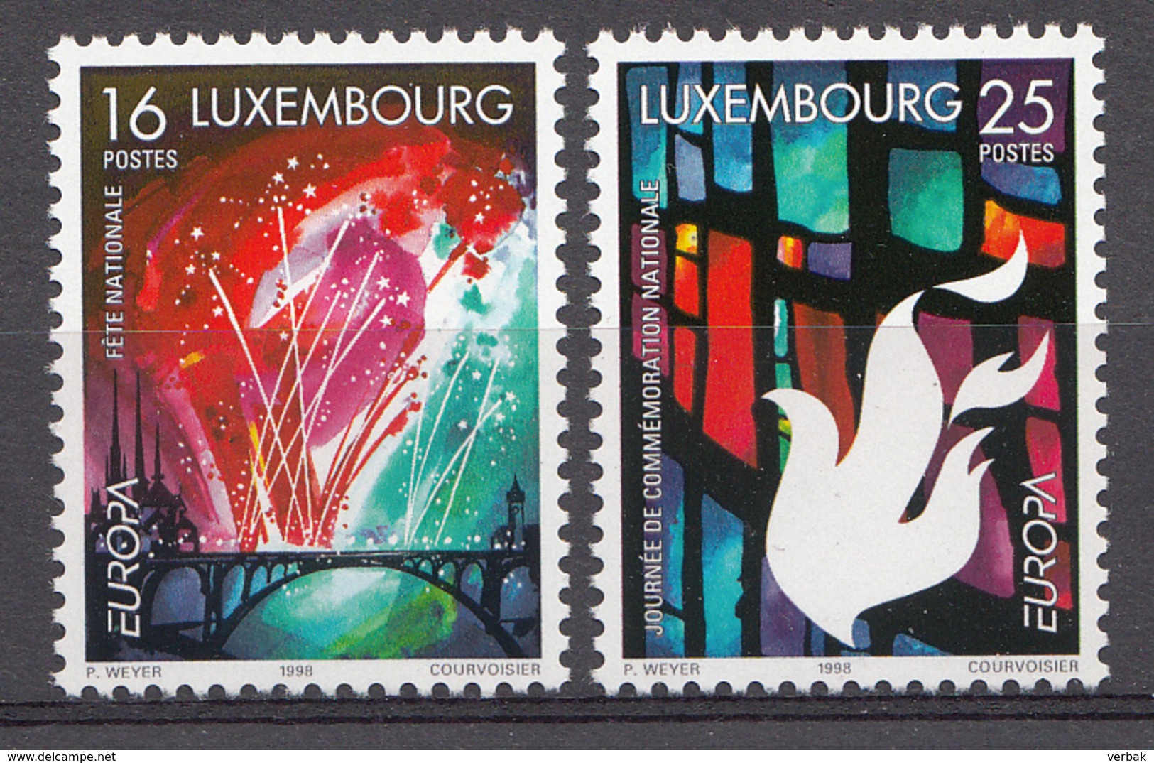 Luxembourg 1998 Mi.Nr: 1451-1452 Europa  NEUF Sans CHARNIERE / MNH / POSTFRIS - Ongebruikt