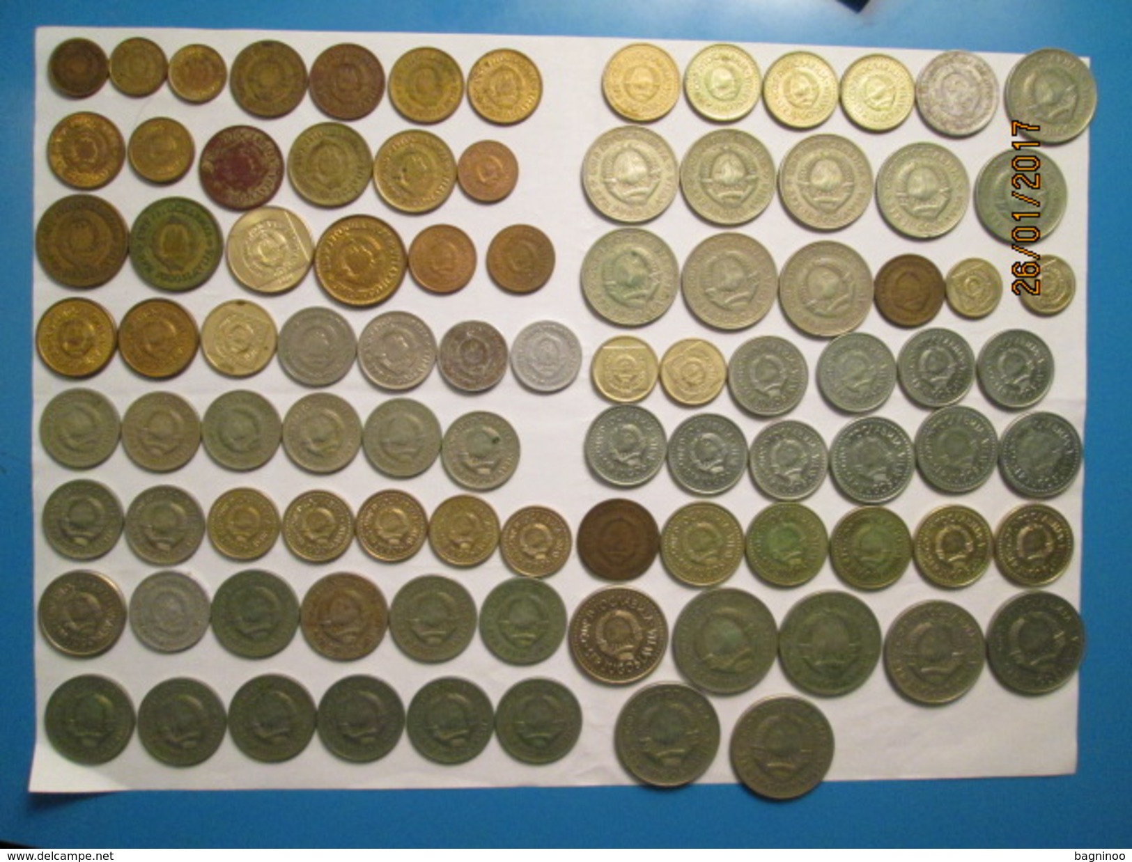 YUGOSLAVIA 105 Coins # L 1 - Yugoslavia