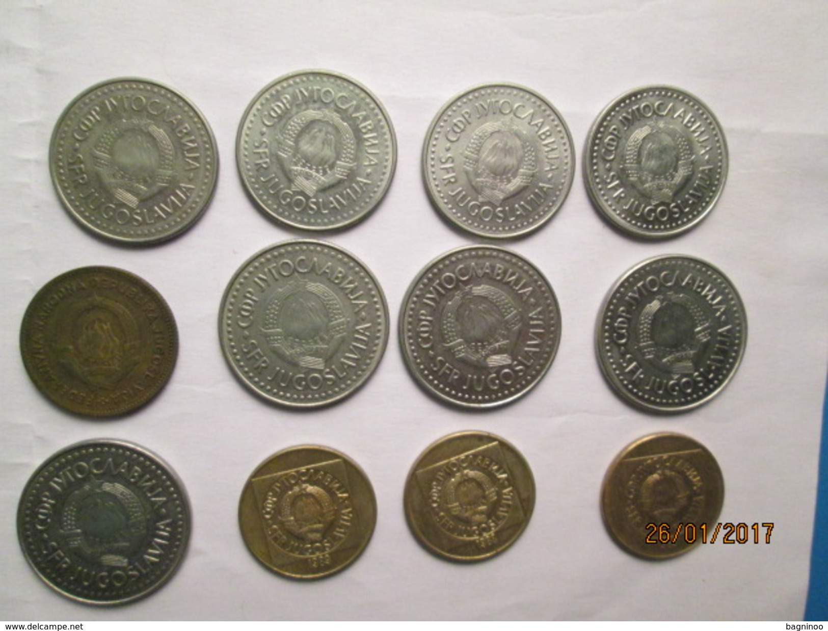 YUGOSLAVIA 105 Coins # L 1 - Yugoslavia