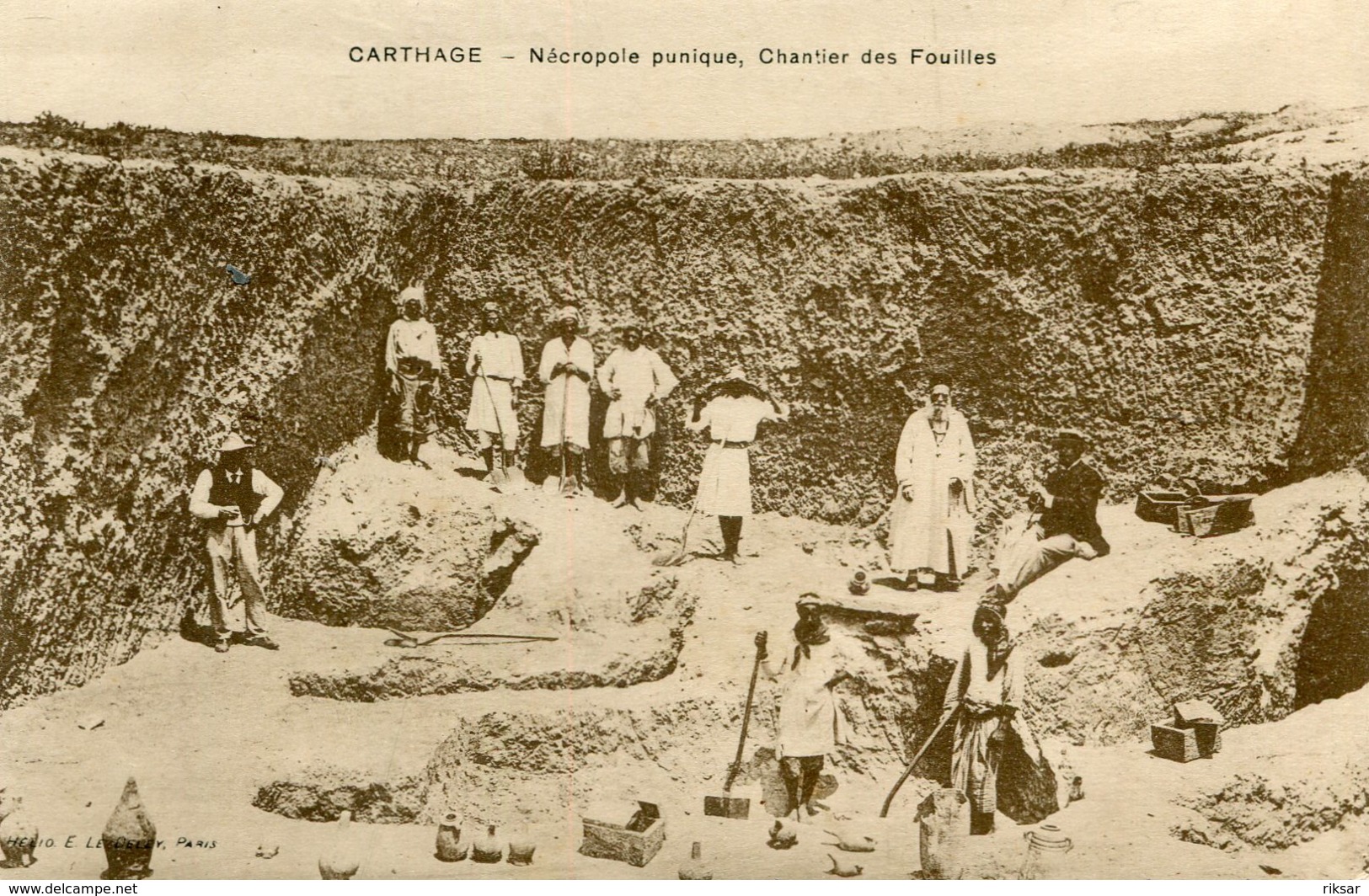 TUNISIE(CARTHAGE) FOUILLES - Tunisie